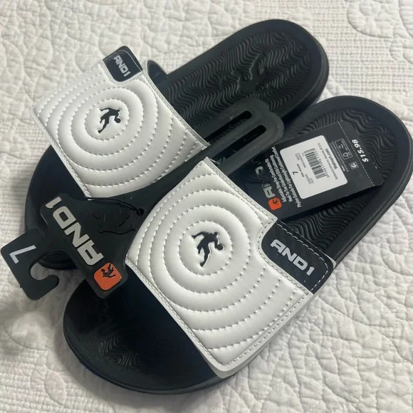 And1 Shoes And Busain Athletic Adjustable Slide Sandals Mens